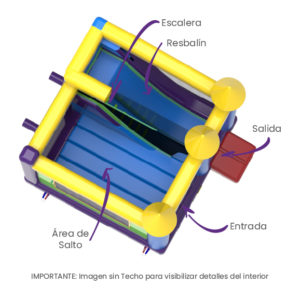 Tobogan Casita - ChileInflable