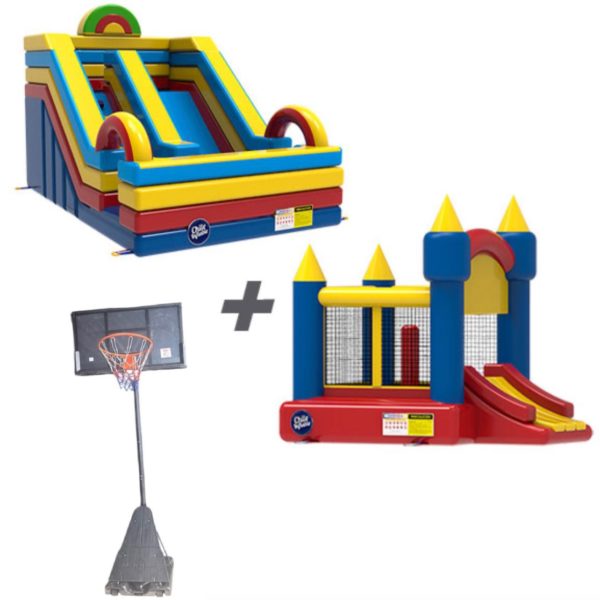 Promo Arcoiris 6x4 + Castillo Gold + Aro de Basquet